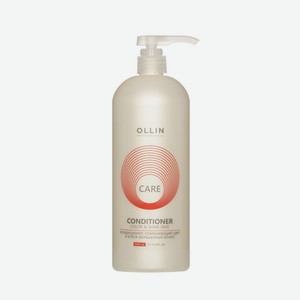 Кондиционер , сохраняющий цвет и блеск окрашенных волос Ollin Professional Care Color & Shine save 1000мл