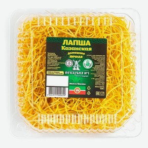 Макаронные изделия «Пекарня №1» Лапша Казанская домашняя халяль, 130 г