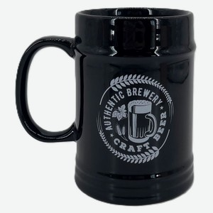 Кружка пивная Royal Rabbit Cup Beer черная, 1 л