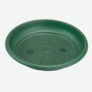 Поддон Santino Terra зеленый Ø12,5 см, 2 см