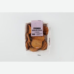 Гренки ржано-пшеничные с чесноком 100 г