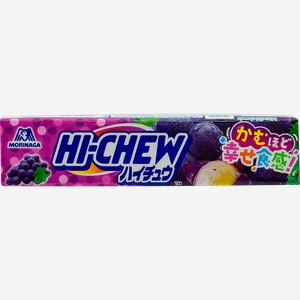 Конфеты жевательные MORINAGA со вкусом винограда, 12шт, 55,2г