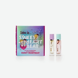 Туалетная вода 2шт по 15 мл Love is.. Sweet heartbeat