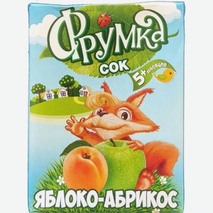 Сок Фрумка яблоко абрикос с 5 месяцев 200мл