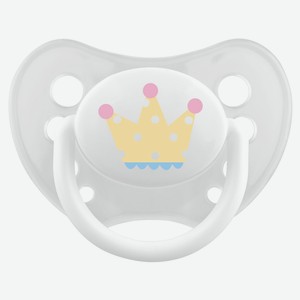 Соска-пустышка, симметричная форма соска Lubby, от 0 м, силикон