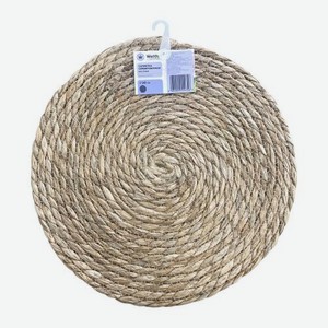 Сервировочная плетеная cалфетка Wellfort Гортензия d-30см