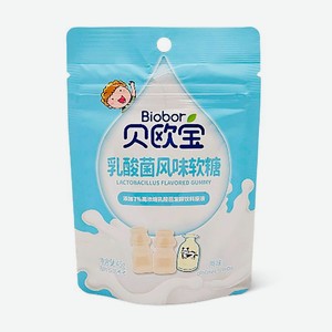 Мармелад Biobor с лактобактериями жевательный, 45г, 45 г