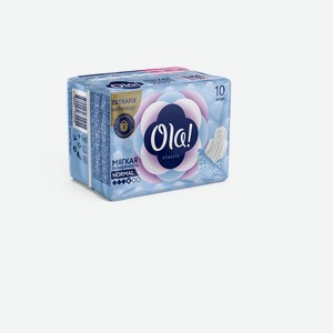 Прокладки гигиенические Ola! Classic Normal с крылышками 10шт