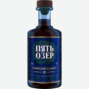 Бальзам Сибирский Пять Озер 35% 0,5л