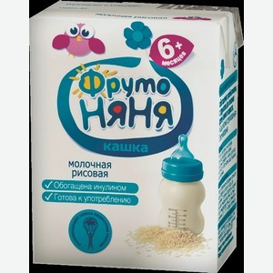 Кашка Фрутоняня Рисовая С Пребиотиками 200г