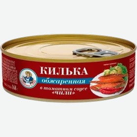 Килька Рыбачка Соня Каспийская обжар в остром т/с с/к 240г