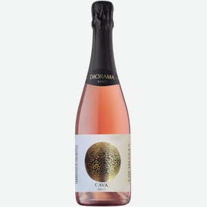 Игристое вино Cava Diorama Brut Rose 0.75