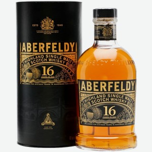 Виски Aberfeldy, 16 летней выдержки в п/у 0.7 л