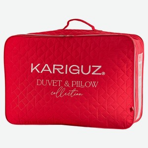 Одеяло Kariguz Элегант из овечьего пуха всесезонное, 200х220 см