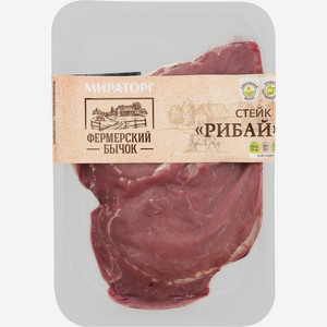 Стейк из говядины МИРАТОРГ Рибай, категория А, 500г