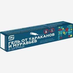 Гель-шприц Магнит от тараканов и муравьев 20мл