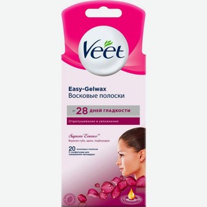 Полоски для депиляции Veet Suprem Essence восковые для лица 20шт