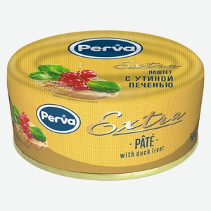 Паштет Perva Extra с утиной печенью, 100 г