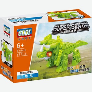 Игрушка-конструктор Gudi Динозавр в ассортименте 1шт.