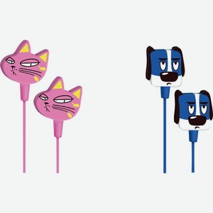 Наушники проводные с декоративными элементами в ассортименте 1шт.