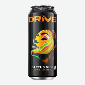 Энергетический напиток со вкусом Луло-кактус Drive Me Cactus Vibe 449мл