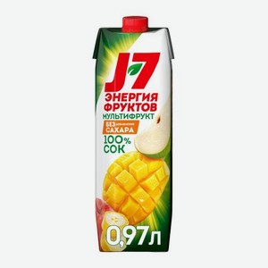 Нектар Мультифрукт с мякотью J7 970мл