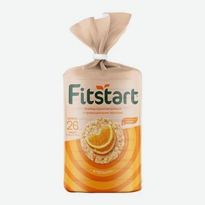 Хлебцы мультизлаковые со вкусом Апельсин Fitstart 100г
