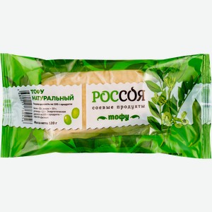 Продукт белковый РОССОЯ Тофу натуральный, 120г