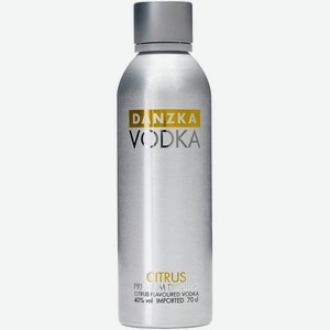 Водка Danzka Citrus 40%, 700мл