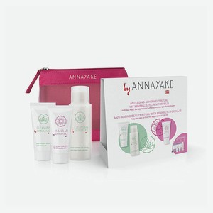 ANNAYAKE Подарочный набор средств для ухода за лицом Annayake Hanami, 30 мл + 50 мл + 30 мл