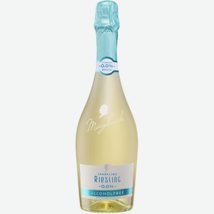Безалкогольное игристое вино Maybach Riesling Sparkling White 0.75 л