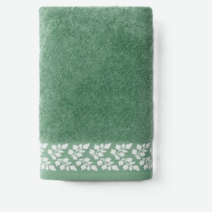 Полотенце «Волшебная Ночь» Floret зеленое, 70х140 см
