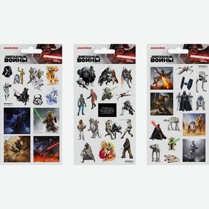 Набор наклеек декоративных бумажных Star Wars