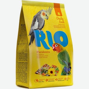 Корм Rio Основной рацион для средних попугаев 1кг, 1 кг
