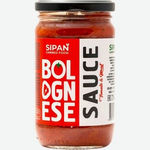 Соус Sipan Болоньезе томатный 350мл, 350 мл