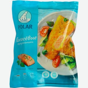 Треугольники Polar лососевые в панировке обжаренные замороженные 500г, 500 г