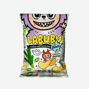 Чипсы Bruto из натурального картофеля со вкусом сметаны и лука 75г, 75 г
