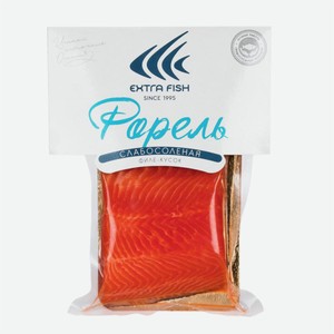 Рыба ФОРЕЛЬ слабосоленая 150г