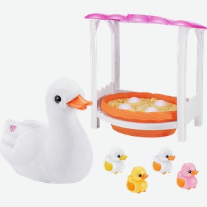 Игрушка ZURU Мама и малыш, Уточка с утятами