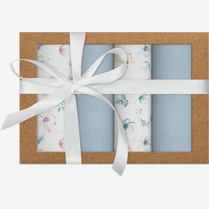 Набор полотенец ВАСИЛИСА Нежный лепесток 35х60см, хлопок, 4шт