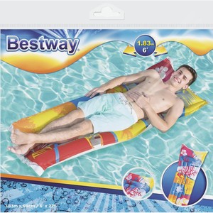 Матрас для плавания BESTWAY яркий 183х69см 44033, Китай