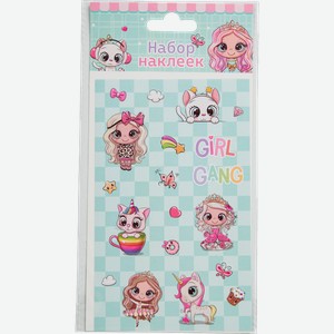 Набор наклеек Little Girl КЛ