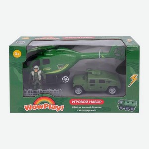 Набор моделей военной техники с аксессуарами WowPlay! в ассортименте