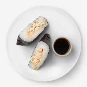 Онигири с курицей с соевым соусом 130г