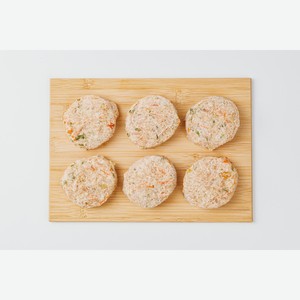 Биточки  Индейка-овощи , замороженные, ВЕС, 1 кг