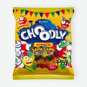 Мармелад Choodly Забавные ползунчики жевательный, 170г, 170 г