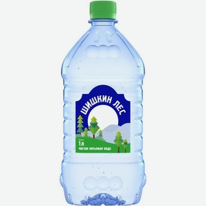 Вода Шишкин Лес питьевая негазированная 1л, 1 л