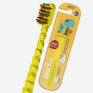 Зубная щетка классическая JUICY Lab от 6 лет