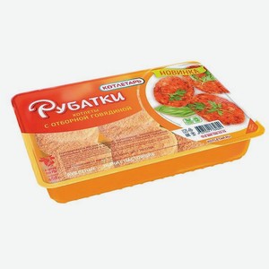 Котлетки Котлетарь рубатки с отборной говядиной, 450 г