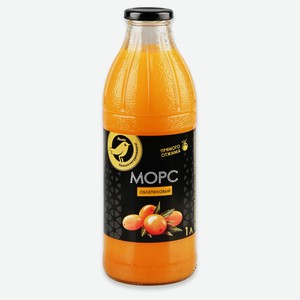 Морс АШАН Золотая птица облепиховый, 1 л